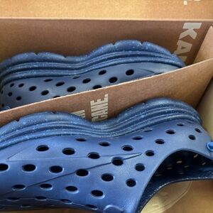 Navy Blue Women's Mules by Kane